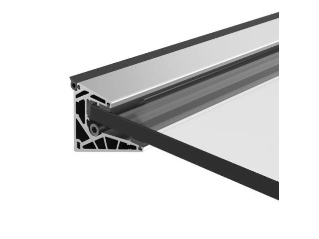 Aluminiumkanal dach profil 100x80mm +2° ETA
